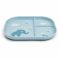 Assiette compartimentée Elphee | Bleu ciel