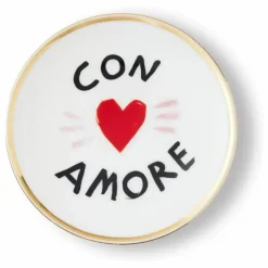Assiette Con Amore | Blanc