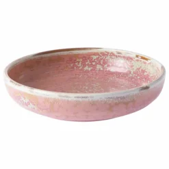 Assiette creuse Home chef en céramique | Rose