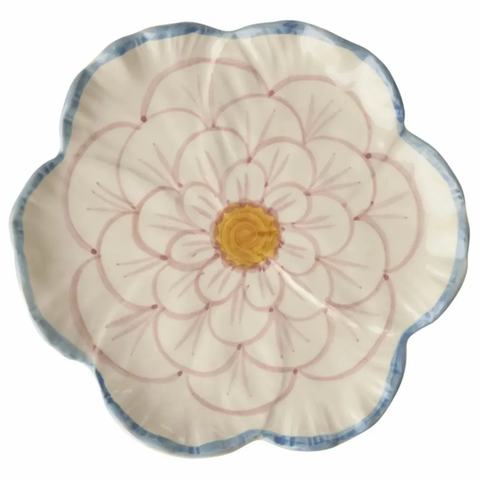 Assiette en céramique Fleur | Lavande
