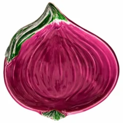 Assiette en céramique oignon Cipolla | Rose
