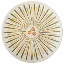 Assiette en grès Heikki | Vert