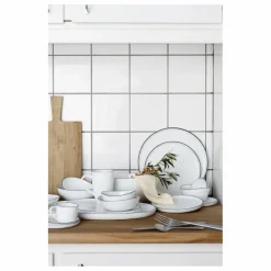 Assiette en porcelaine Salt