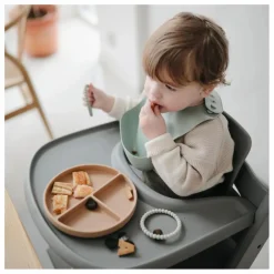 Assiette en silicone | Beige