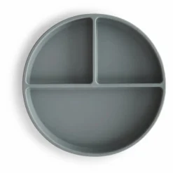 Assiette en silicone | Gris