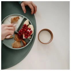 Assiette en silicone | Gris