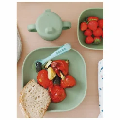 Assiette en silicone | Sauge