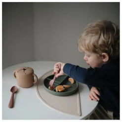 Assiette en silicone | Sauge