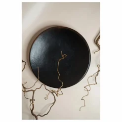 Assiette en terracotta D28cm | Noir