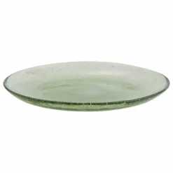 Assiette en verre coloré | Vert