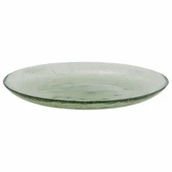 Assiette en verre coloré | Vert