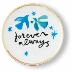 Assiette Forever Always | Blanc