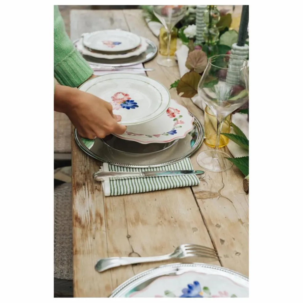 Assiette Gladys | Rouge
