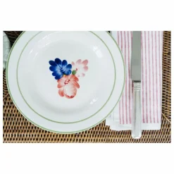 Assiette Gladys | Rouge