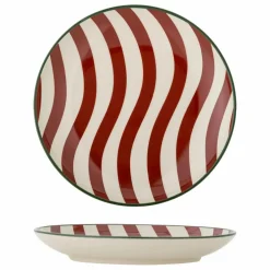 Assiette Jolly en grès | Rouge