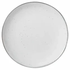 Assiette Nordic sand en grès | Gris clair