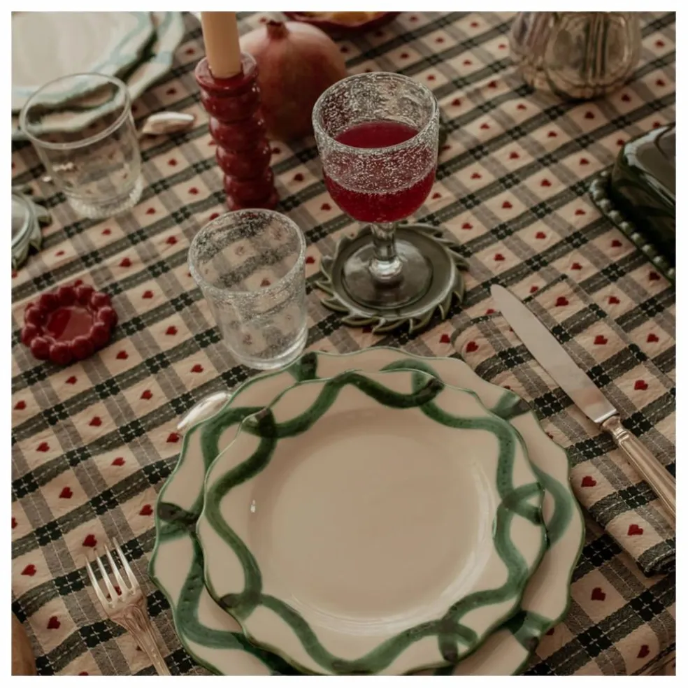 Assiette Olaf | Vert