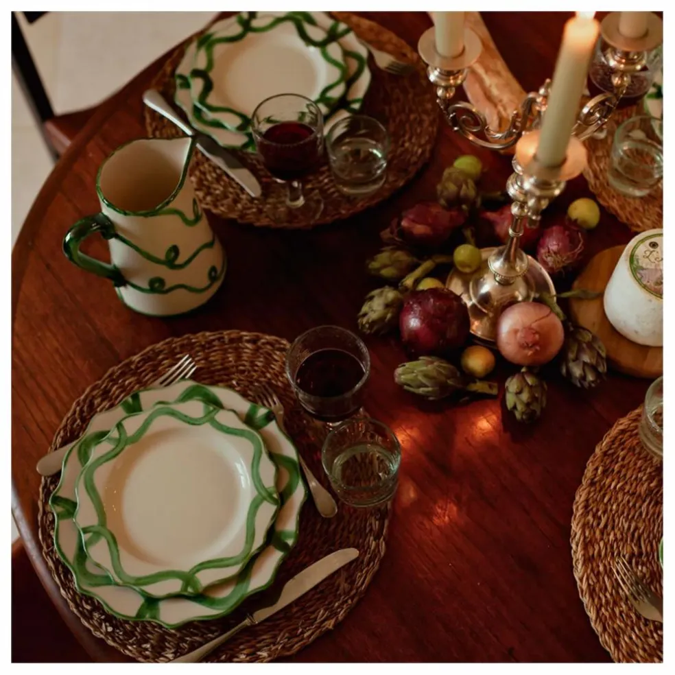 Assiette Olaf | Vert