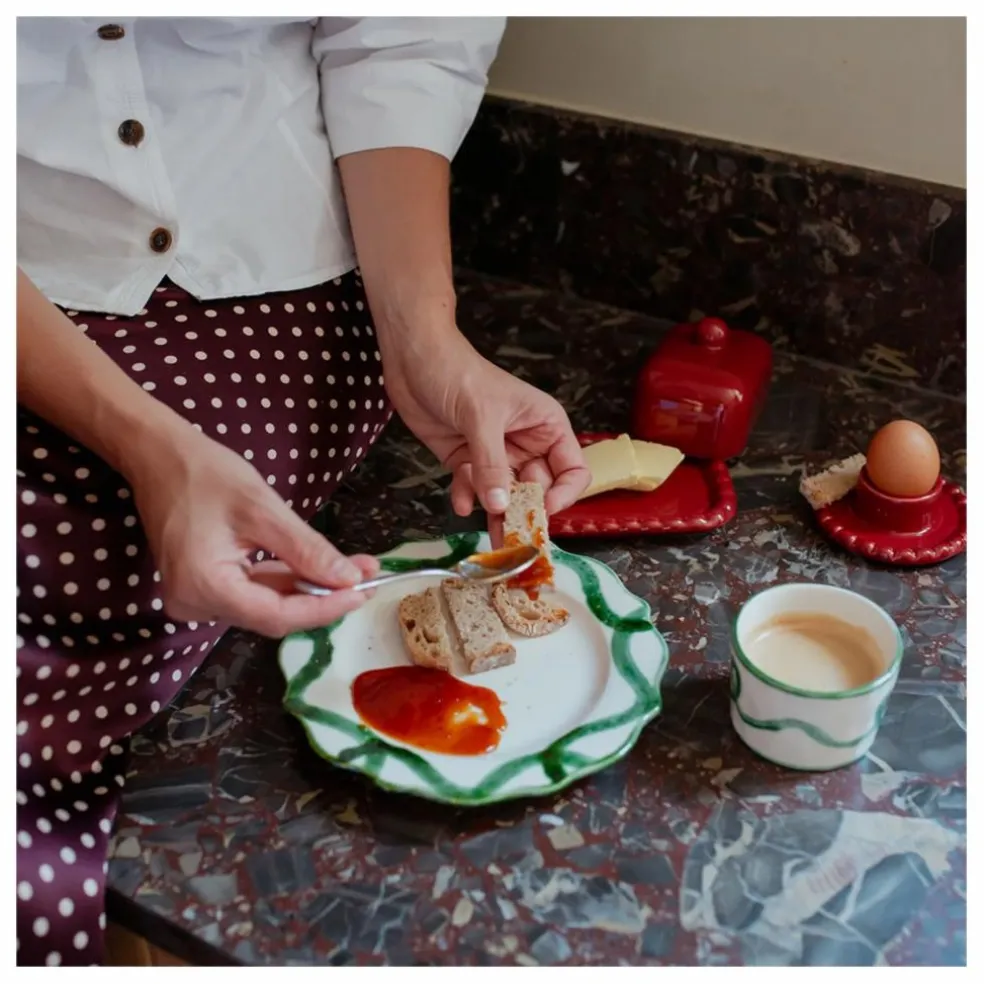 Assiette Olaf | Vert