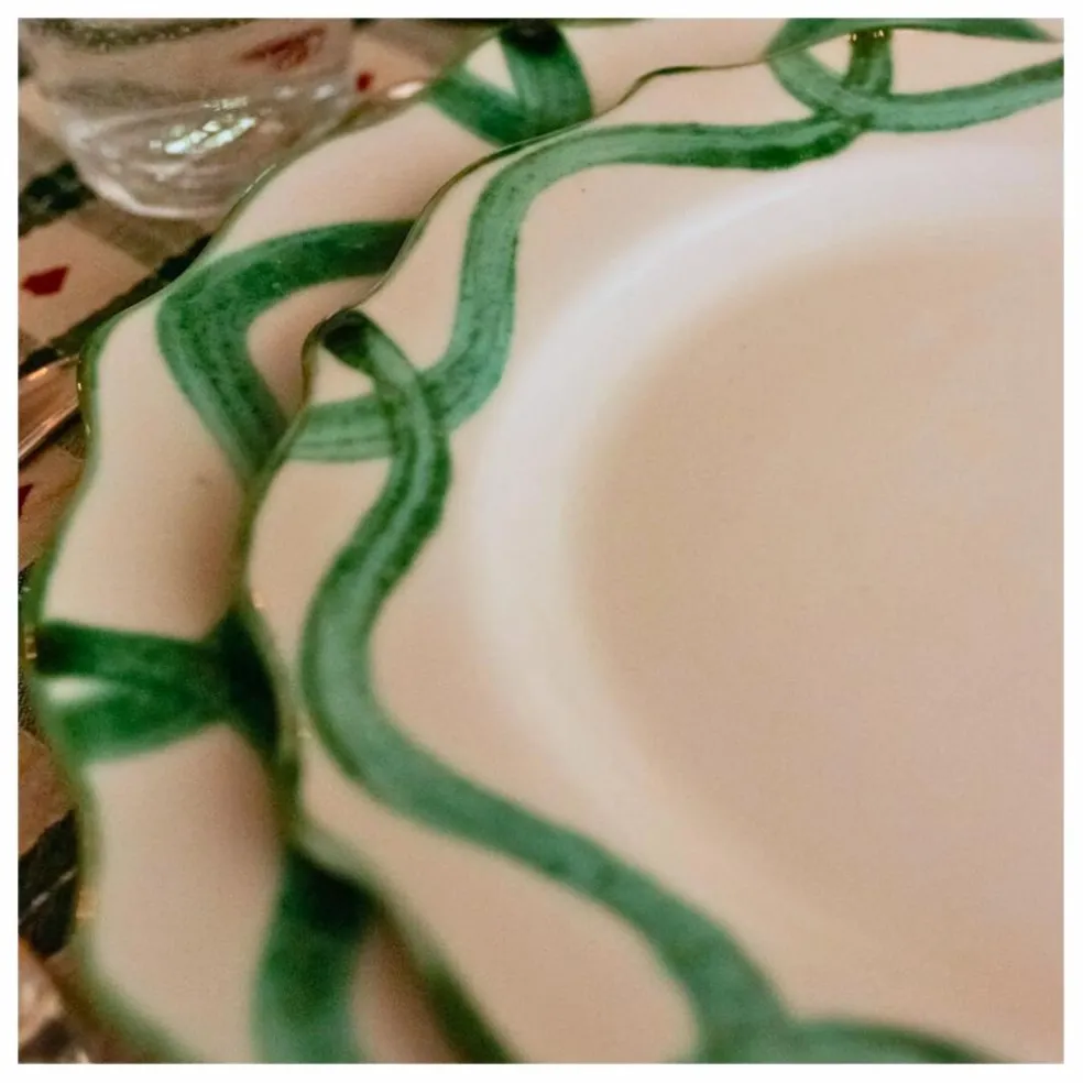Assiette Olaf | Vert