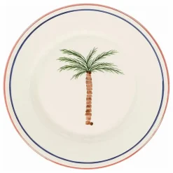 Assiette Palm Tree | Blanc