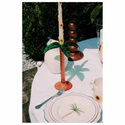 Assiette Palm Tree | Blanc