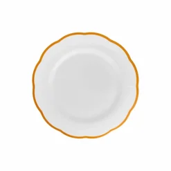 Assiette Petalo | Jaune moutarde