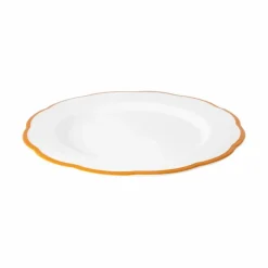 Assiette Petalo | Jaune moutarde