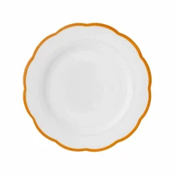 Assiette Petalo | Jaune moutarde