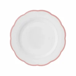 Assiette Petalo | Rose boisé