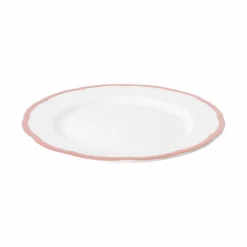 Assiette Petalo | Rose boisé