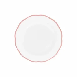 Assiette Petalo | Rose boisé