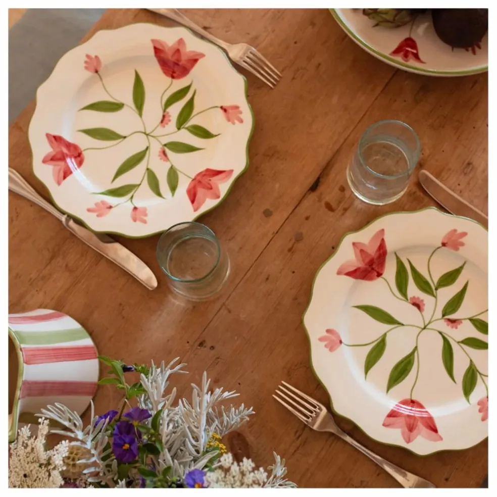 Assiette Romy 27 cm | Rose