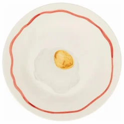 Assiette Œuf | Rouge