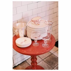 Assiette Œuf | Rouge