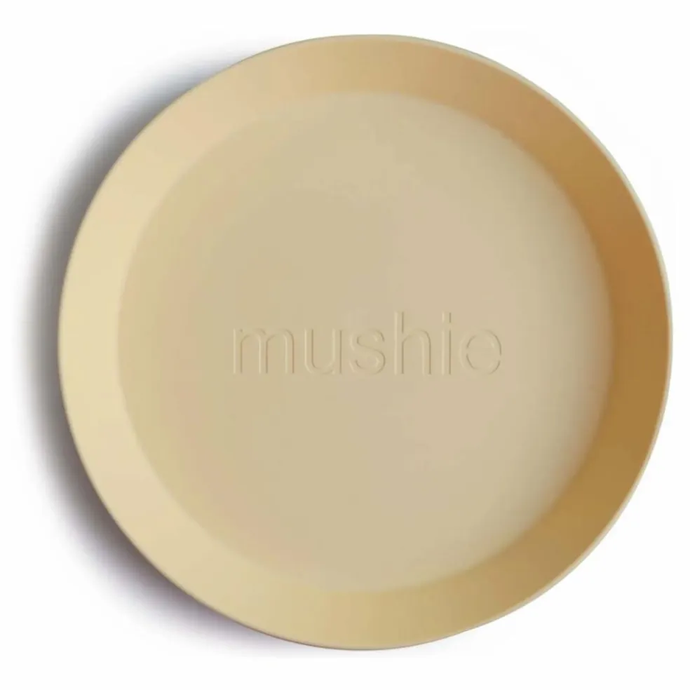 Assiettes - Set de 2 | Jaune