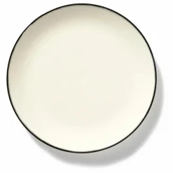 Assiettes Ann Demeulemeester - Set de 2 | Blanc