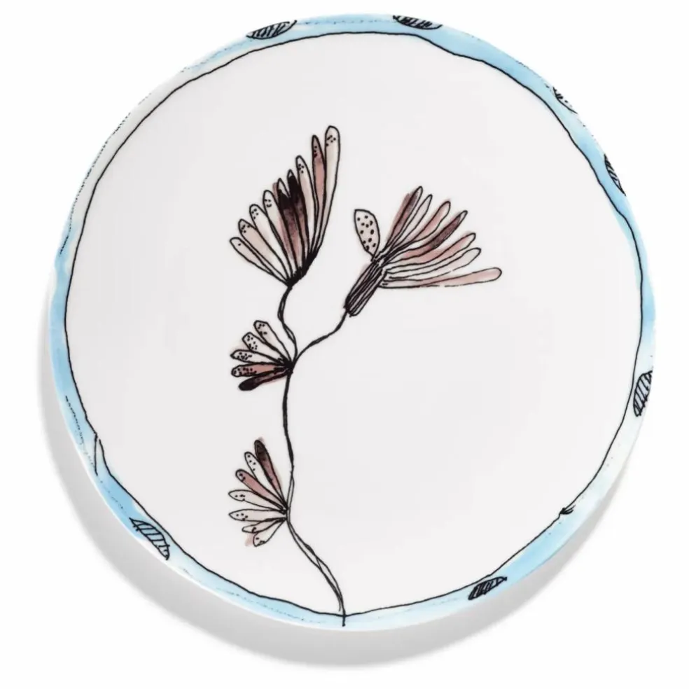 Assiettes Camelia, Serax for Marni - Set de 2 | Aubergine