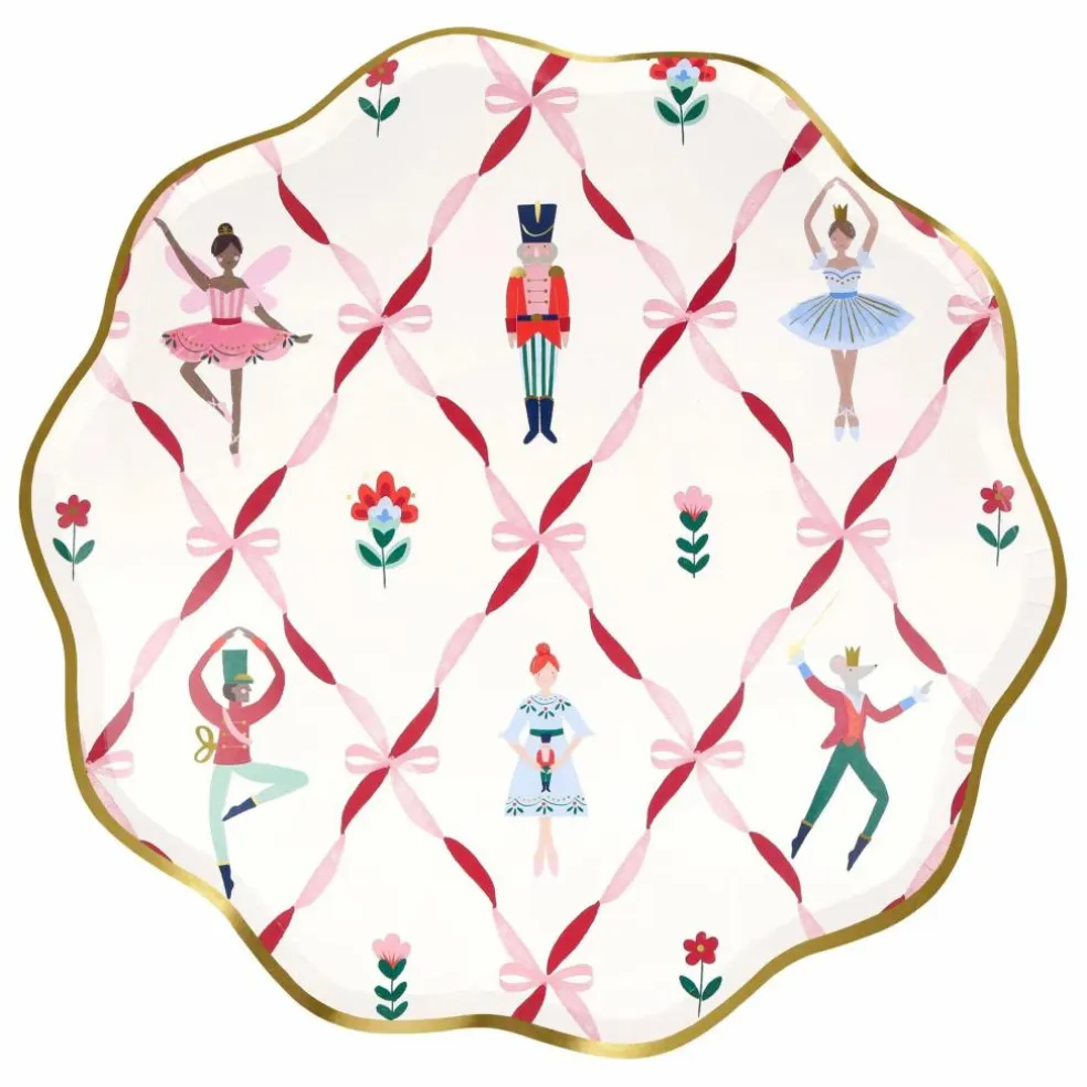 Assiettes Casse Noisette - Lot de 8