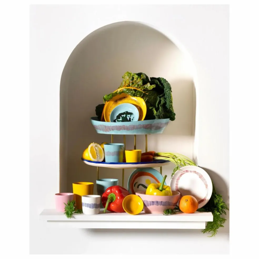 Assiettes creuse Feast, Ottolenghi - Set de 2 | Bleu turquoise