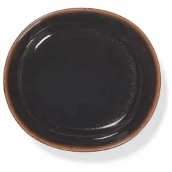 Assiettes creuses Out of lines, Uncharted - Set de 2 | Marron