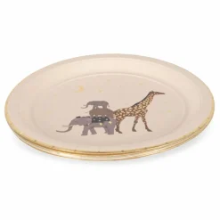 Assiettes en carton Safari