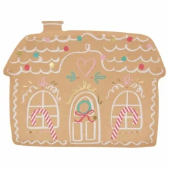 Assiettes en papier Gingerbread - Lot de 8