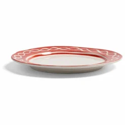Assiettes en porcelaine Festivo - Set de 2 | Rouge
