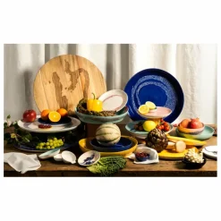 Assiettes Feast, Ottolenghi - Set de 2 | Bleu