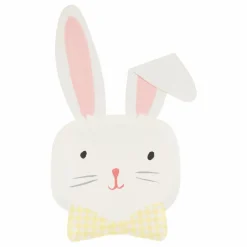 Assiettes Lapin de Pâques - Set de 8 | Pastel