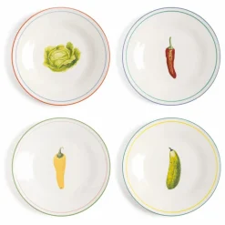 Assiettes Légumes - Set de 4