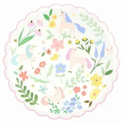Assiettes Meadow Licornes - Set de 8