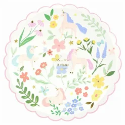 Assiettes Meadow Licornes - Set de 8
