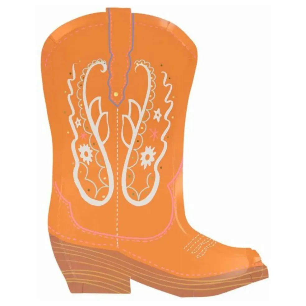 Assiettes Santiag Western - Set de 8